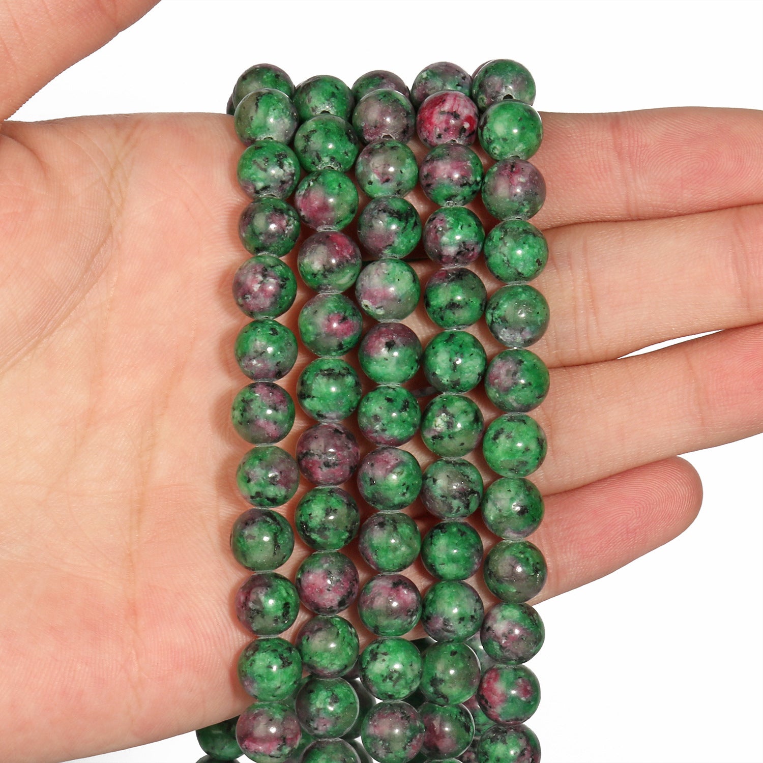 Multi Materials Sizes of Crystal Bead Strands GEMROCKY-Bracelets-