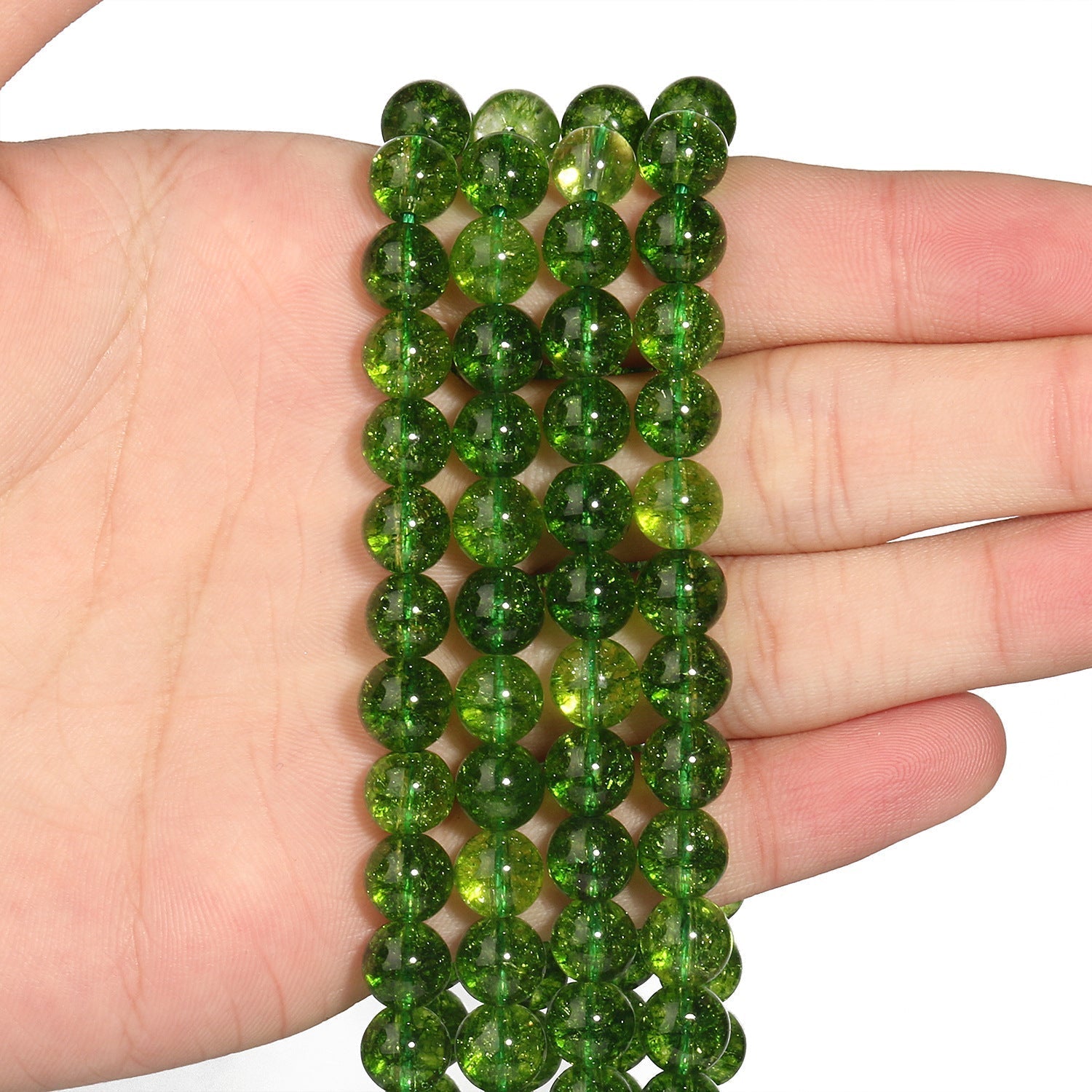 Multi Materials Sizes of Crystal Bead Strands GEMROCKY-Bracelets-