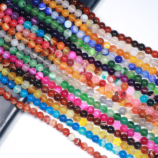 Multi Materials Sizes of Crystal Bead Strands GEMROCKY-Bracelets-