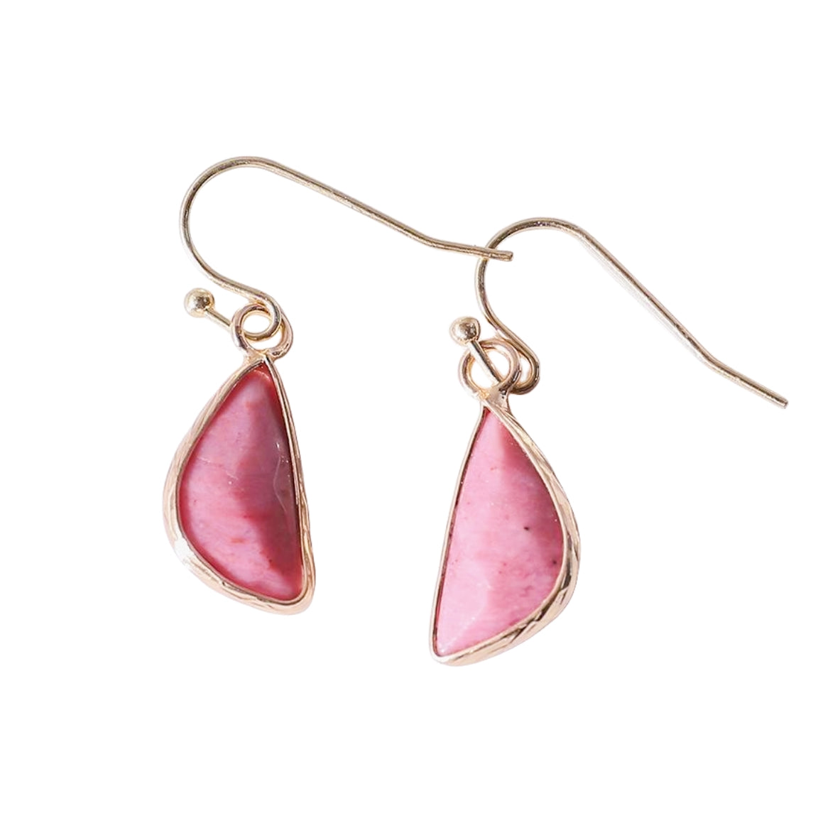 Natural Crystal Drop Earrings GEMROCKY-Jewelry-