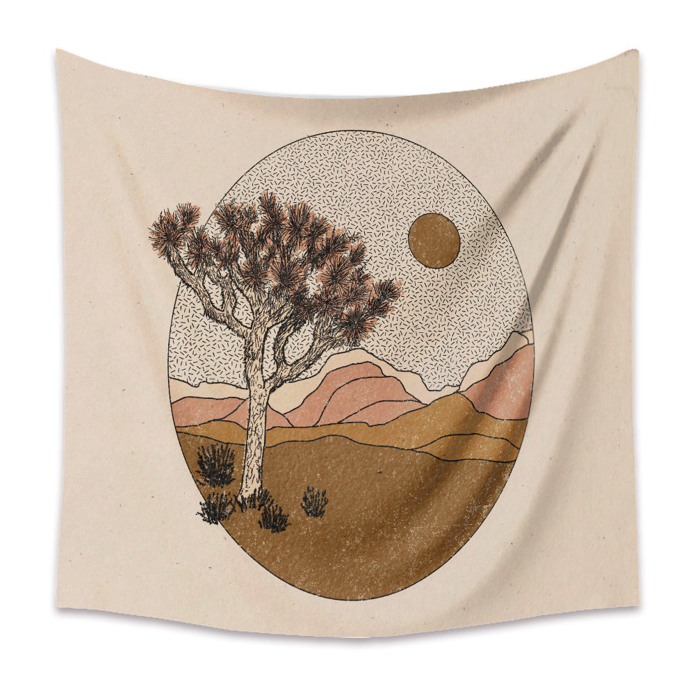 Nordic Home Decoration Bohemian Style Tapestry GEMROCKY-Decoration-73*95cm-DESERT TREE-