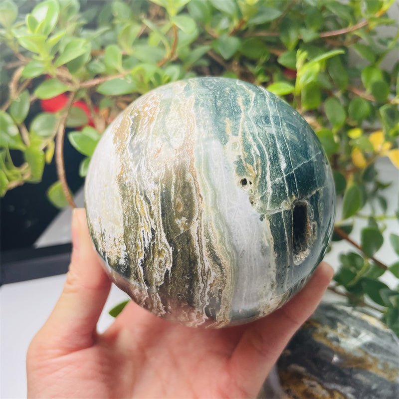 Ocean Jasper Spheres GEMROCKY-Spheres-