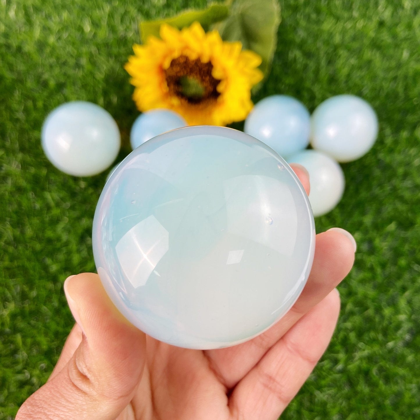 Opalite Spheres GEMROCKY-Spheres-