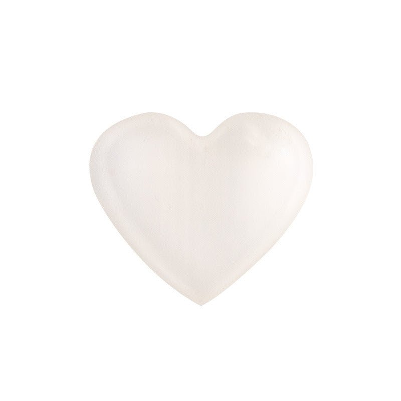 Orange White Selenite Polished Hearts Ornaments GEMROCKY-Carvings-White 7*6*3cm-