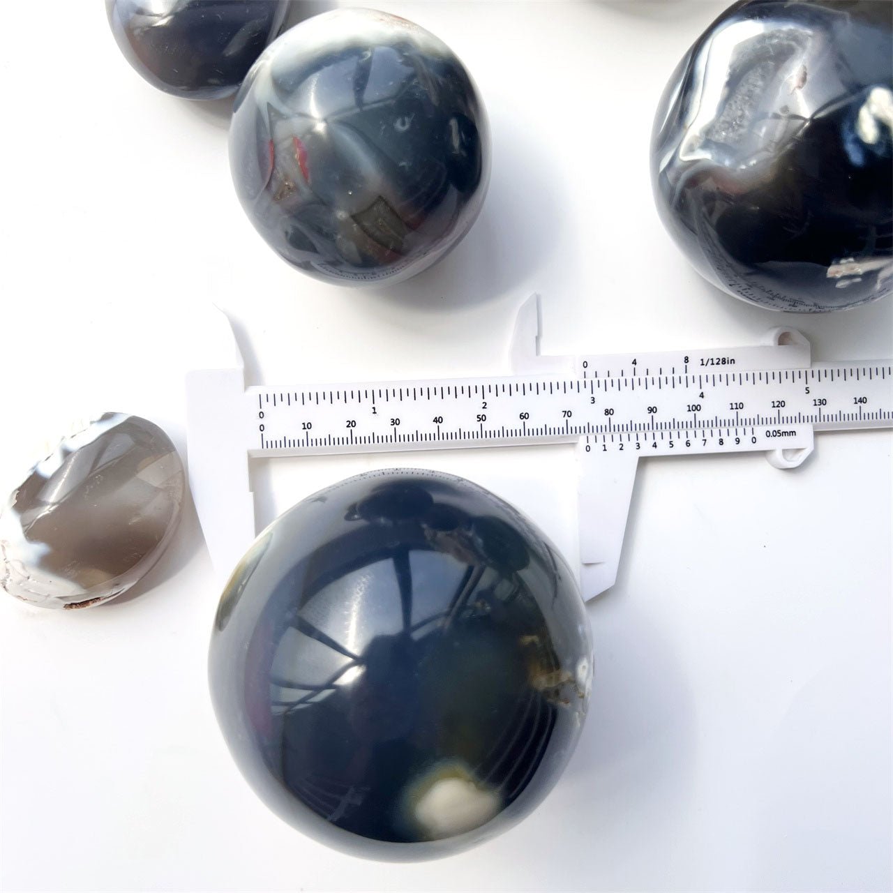 Orca Agate Spheres GEMROCKY-Spheres-