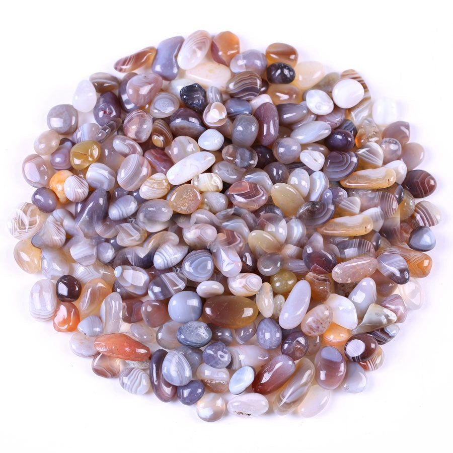 Persian Agate Chips GEMROCKY-Tumbles-