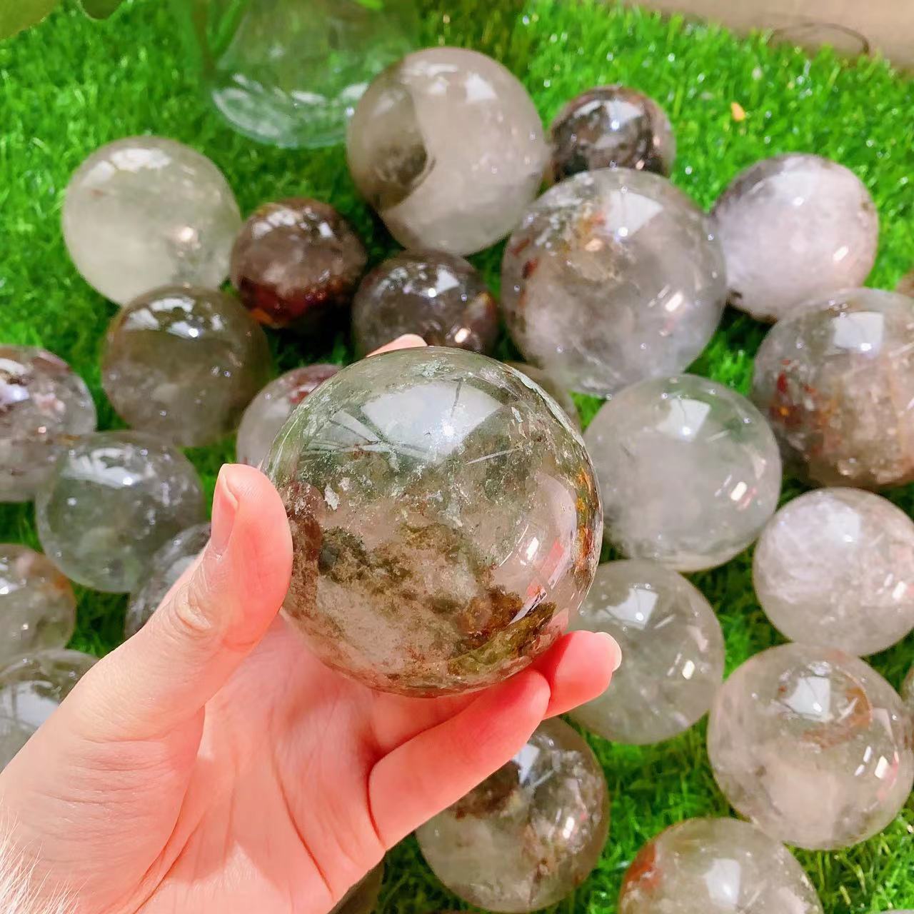 Phantom Quartz Spheres GEMROCKY-Spheres-