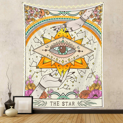 Physics Background Cloth Bohemian Style Tarot Tapestry GEMROCKY-Decoration-