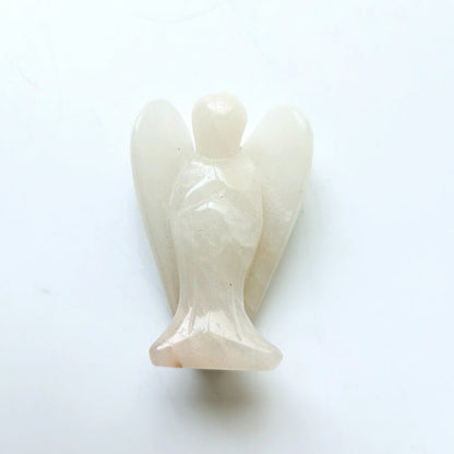 Pink Aventurine Angel 2 Inch GEMROCKY-Carvings-