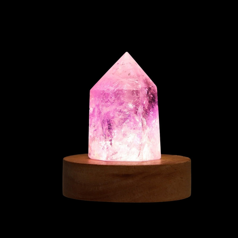 Point Wand LED Light Home Ornaments GEMROCKY-Decoration-Purple Fluorite-