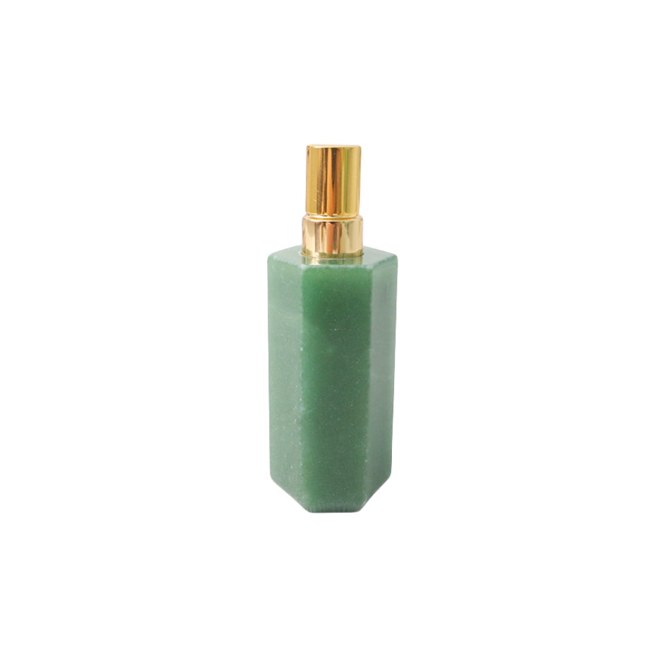 Polished Crystal Perfume Essential Oil Small Bottles GEMROCKY-Jewelry-Green Aventurine-