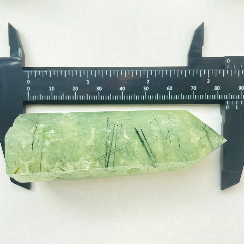 Prehnite Point Wands GEMROCKY-Point Wands-