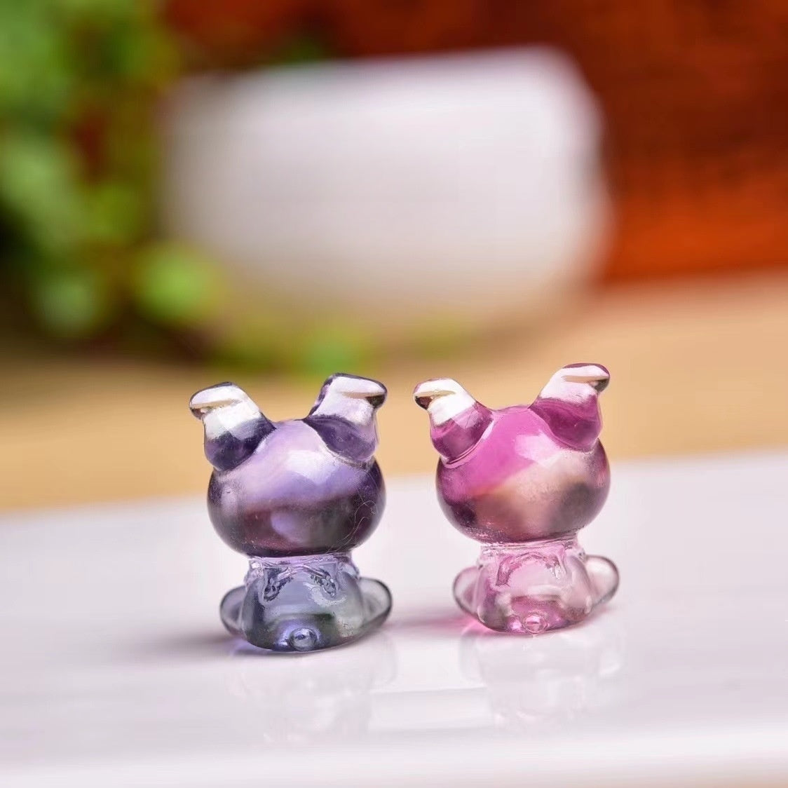 Rainbow Fluorite Kurome Mini Carvings GEMROCKY-Carvings-