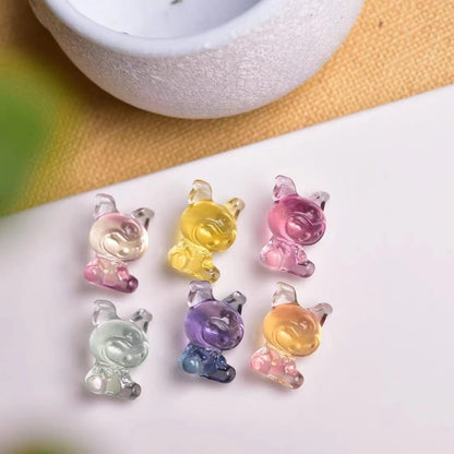 Rainbow Fluorite Kurome Mini Carvings GEMROCKY-Carvings-