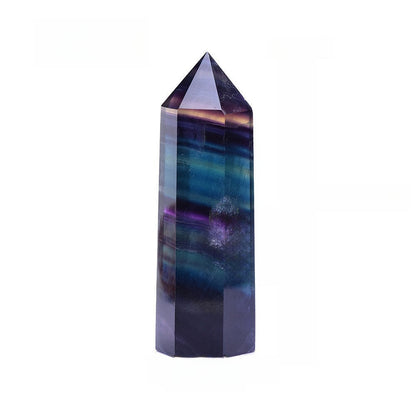 Rainbow Fluorite Point Wands GEMROCKY-Point Wands-