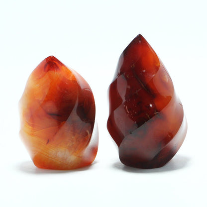 Red Agate Tower Carnelian Flame Ornaments GEMROCKY-Decoration-