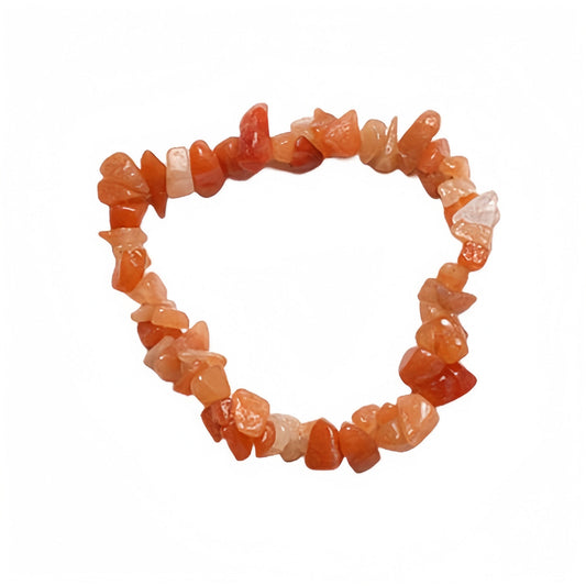 Red Aventurine Chip Bracelets GEMROCKY-Bracelets-GEMROCKY