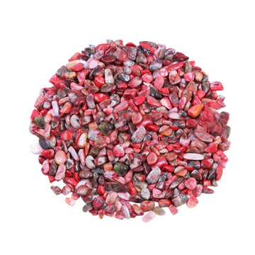 Red Chicken Blood Stone Chips GEMROCKY-Tumbles-