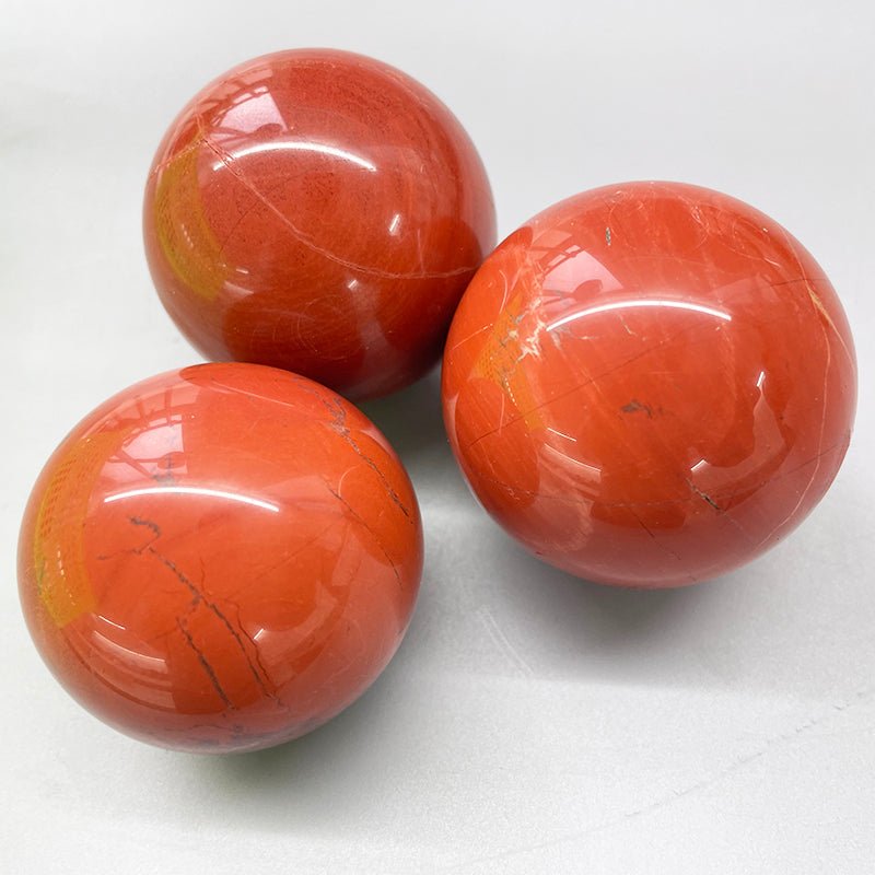 Red Jasper Spheres GEMROCKY-Spheres-