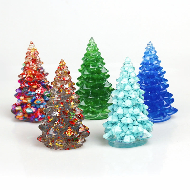 Resin Christmas Tree Resin Carvings GEMROCKY-Carvings-