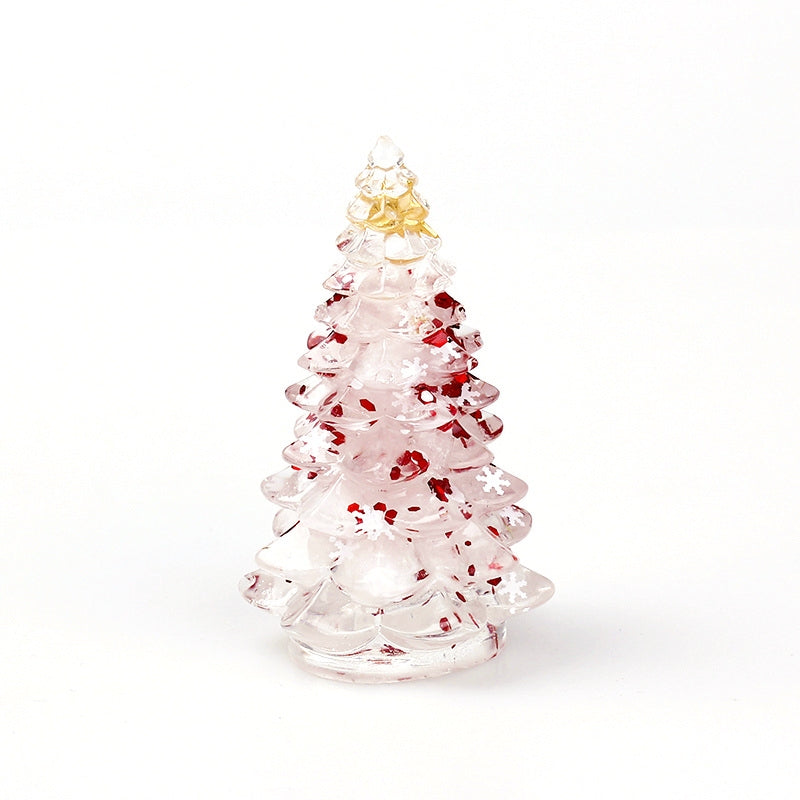 Resin Christmas Tree Resin Carvings GEMROCKY-Carvings-Clear Quartz3-