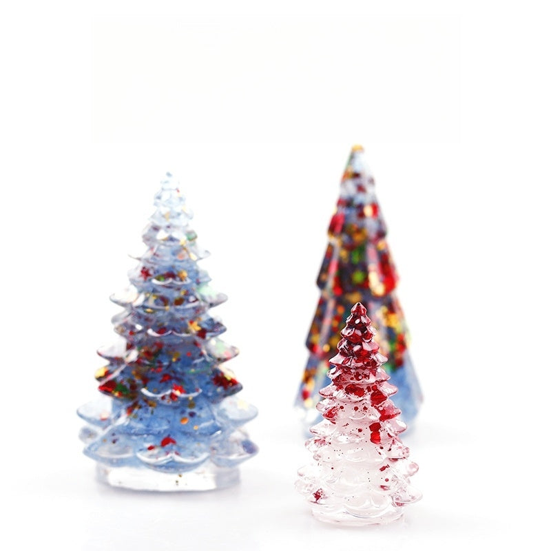 Resin Christmas Tree Resin Carvings GEMROCKY-Carvings-