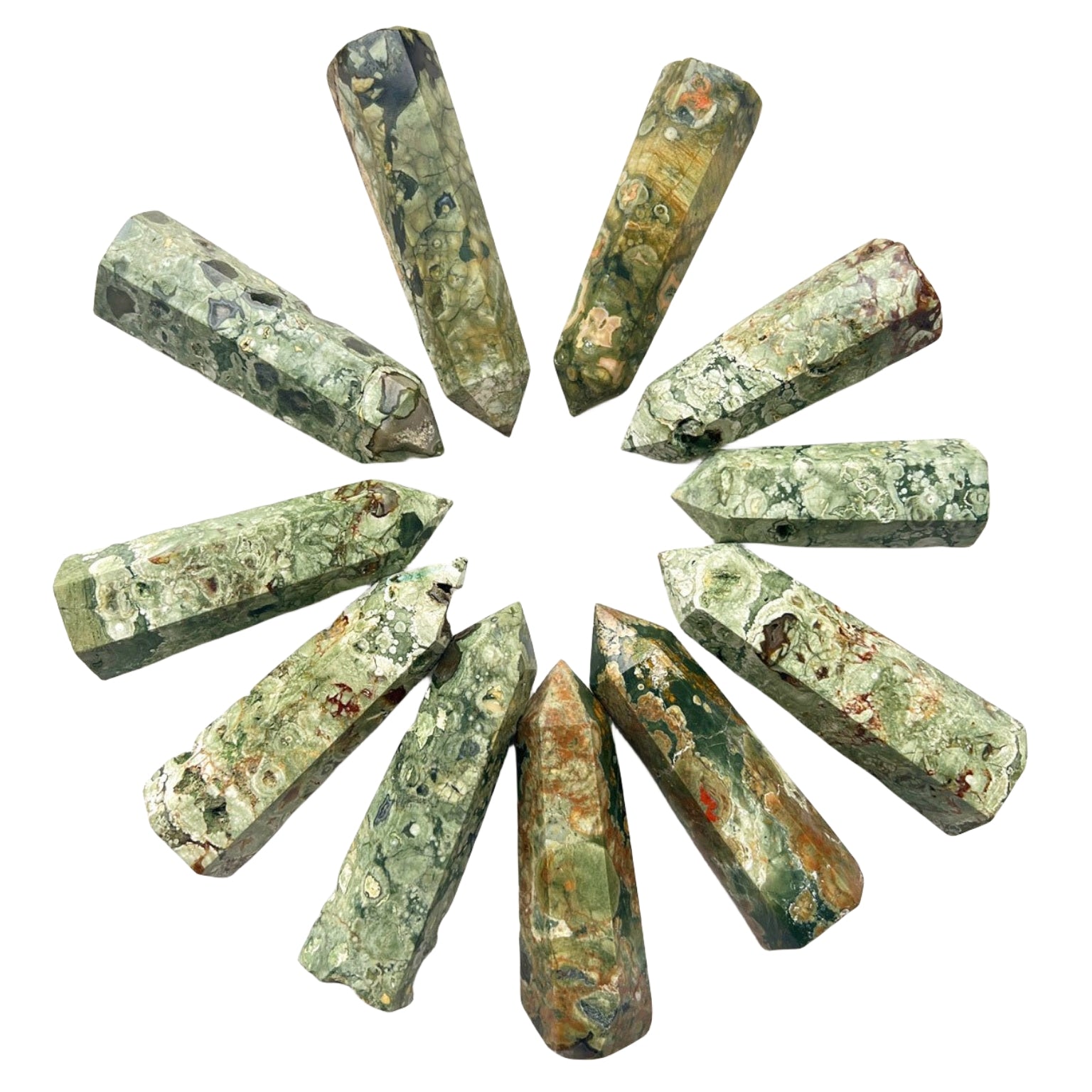 Rhyolite Point Wands GEMROCKY-Point Wands-