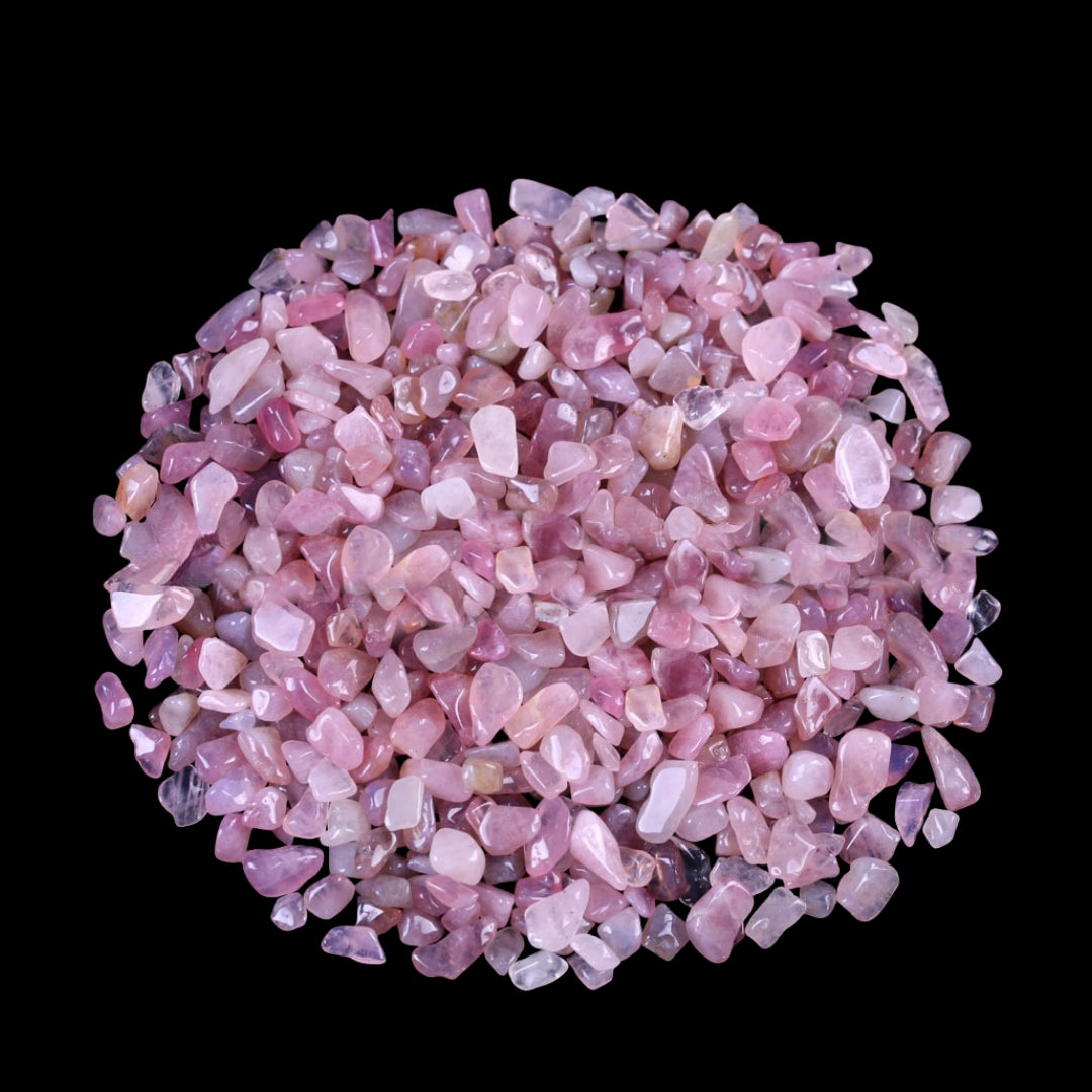 Rose Amethyst Quartz Chips GEMROCKY-Tumbles-