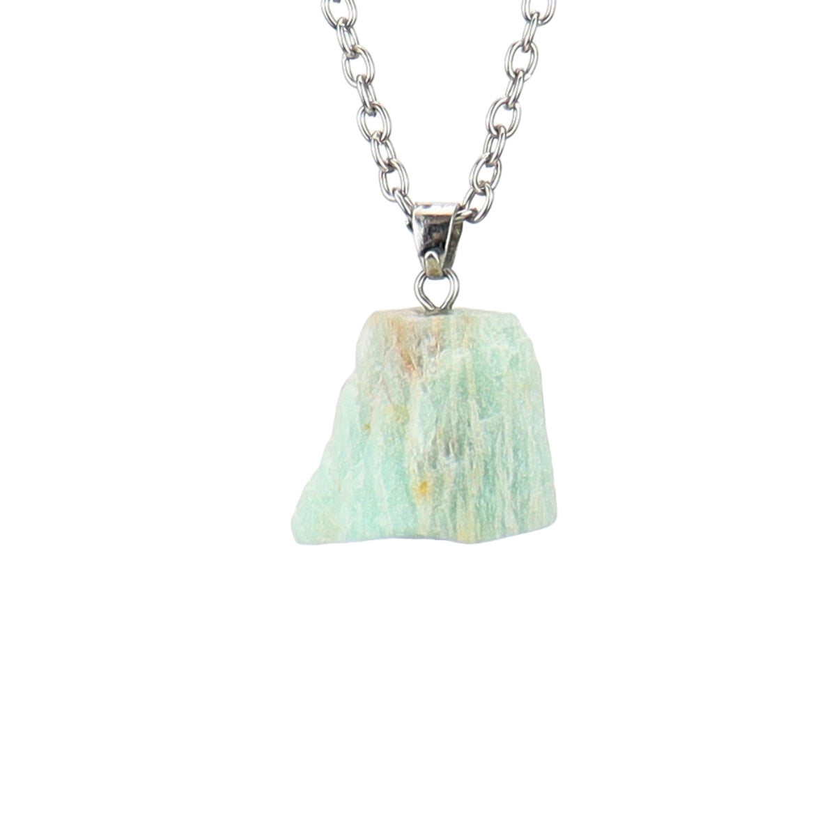 Rough Crystal Piece Pendant Necklaces GEMROCKY-Jewelry-Amazonite-