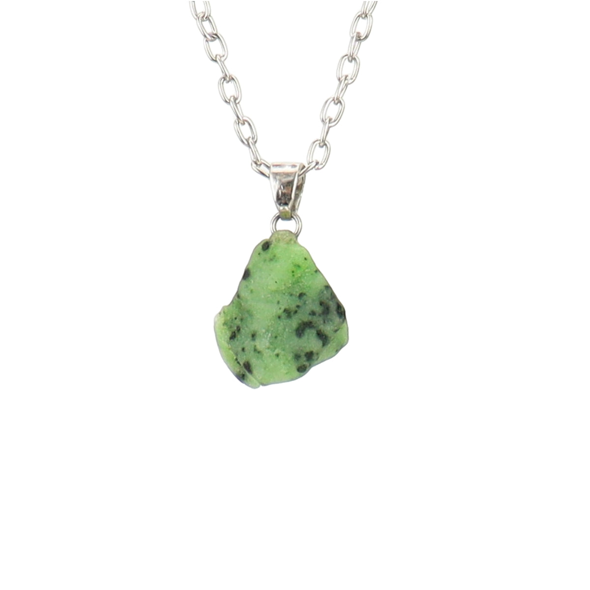 Rough Crystal Piece Pendant Necklaces GEMROCKY-Jewelry-Ruby Zoisite-