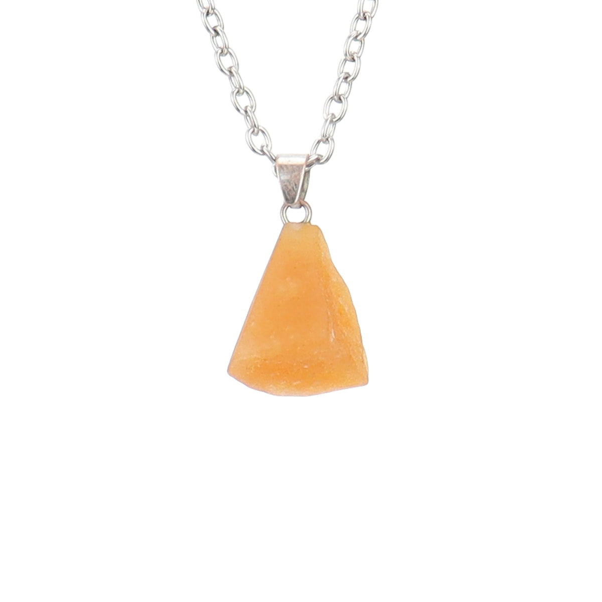 Rough Crystal Piece Pendant Necklaces GEMROCKY-Jewelry-Yellow Jade-