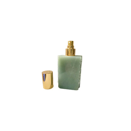 Rough Polished Crystal Perfume Small Bottles GEMROCKY-Jewelry-Green Aventurine-