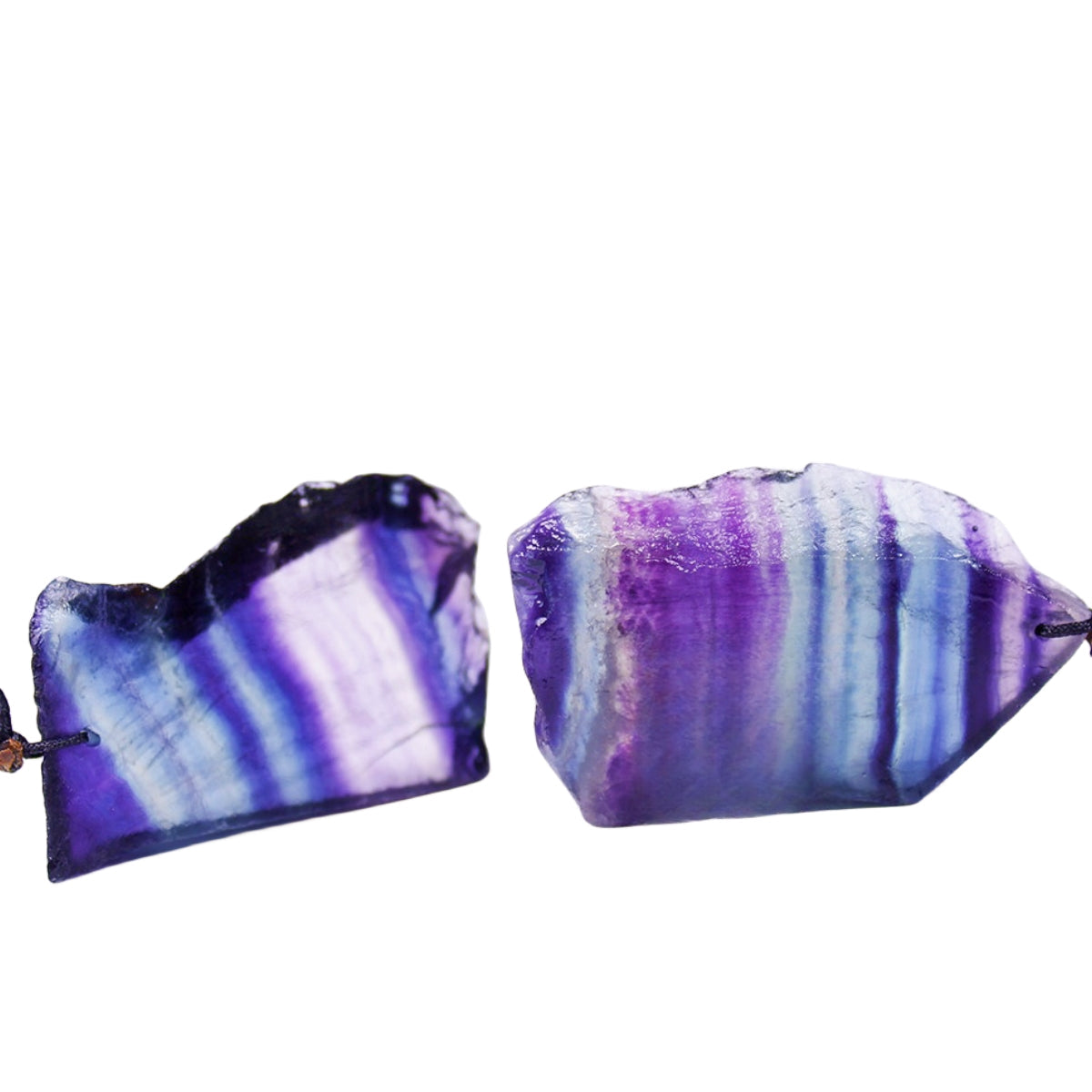 Rough Rainbow Fluorite Piece Necklaces GEMROCKY-Jewelry-