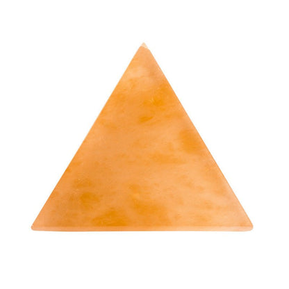 Selenite Orange White Moon Triangle Ornaments GEMROCKY-Decoration-Orange Triangle 12.5*1.5cm-