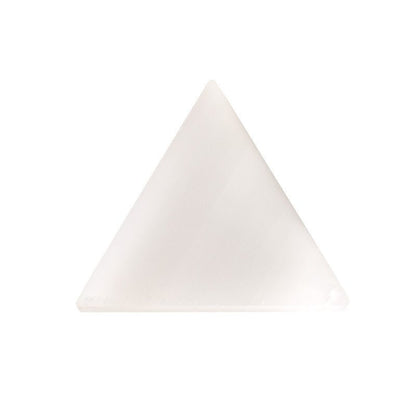 Selenite Orange White Moon Triangle Ornaments GEMROCKY-Decoration-White Triangle 10*1cm-