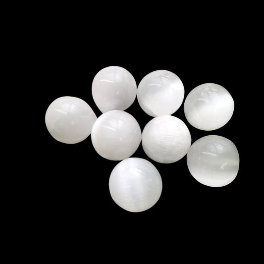 Selenite Spheres GEMROCKY-Spheres-