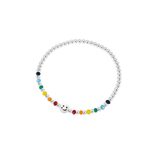 Seven Chakra Smile Rainbow Color Positive Mood Bracelets GEMROCKY-Jewelry-