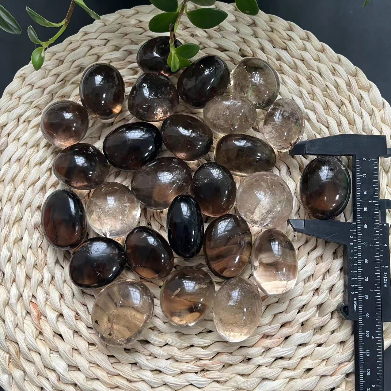 Smoky Quartz Tumble Stones GEMROCKY-Tumbles-