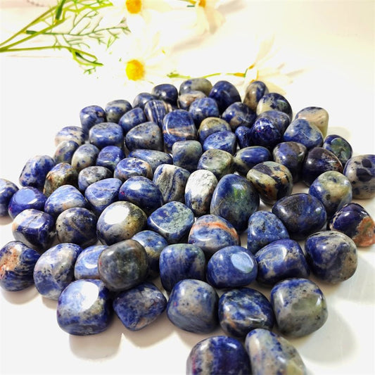 Sodalite Tumble Stones GEMROCKY-Tumbles-