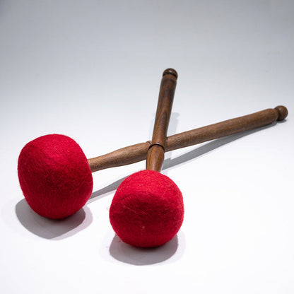 Sound Bowl Hammer Wool Felt Knocking Stick for Singing Bowls GEMROCKY-Psychic-