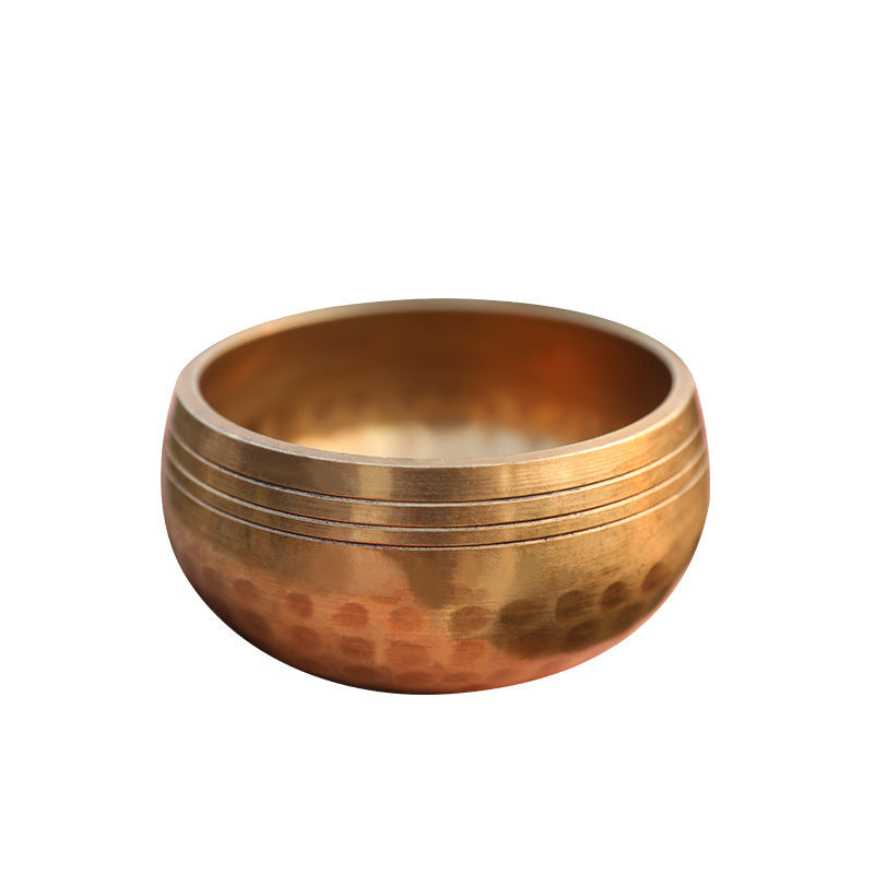 Spot Meditation Nepal Buddha Sound Copper Singing Bowls GEMROCKY-Psychic-