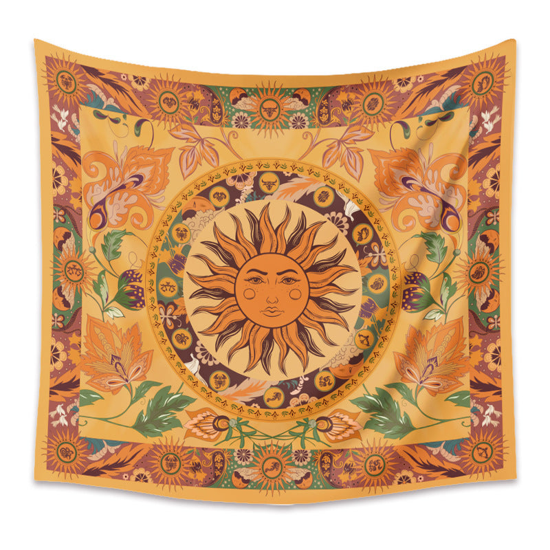 Sun God Background Cloth Bohemian Style Decro Tapestry GEMROCKY-Decoration-