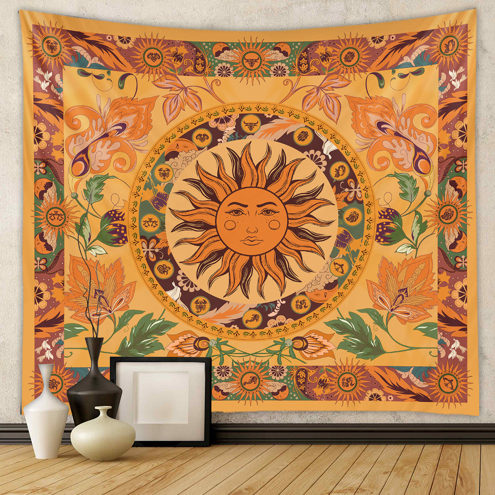 Sun God Background Cloth Bohemian Style Decro Tapestry GEMROCKY-Decoration-