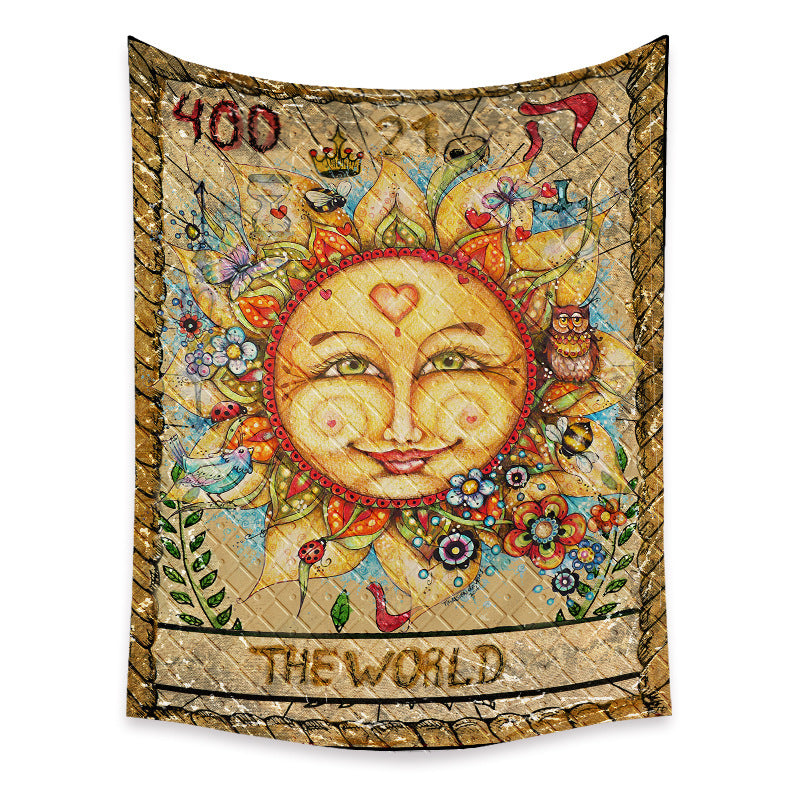 Tarot Background Cloth Bohemian Style Decor Tapestry GEMROCKY-Decoration-73*95cm-5-