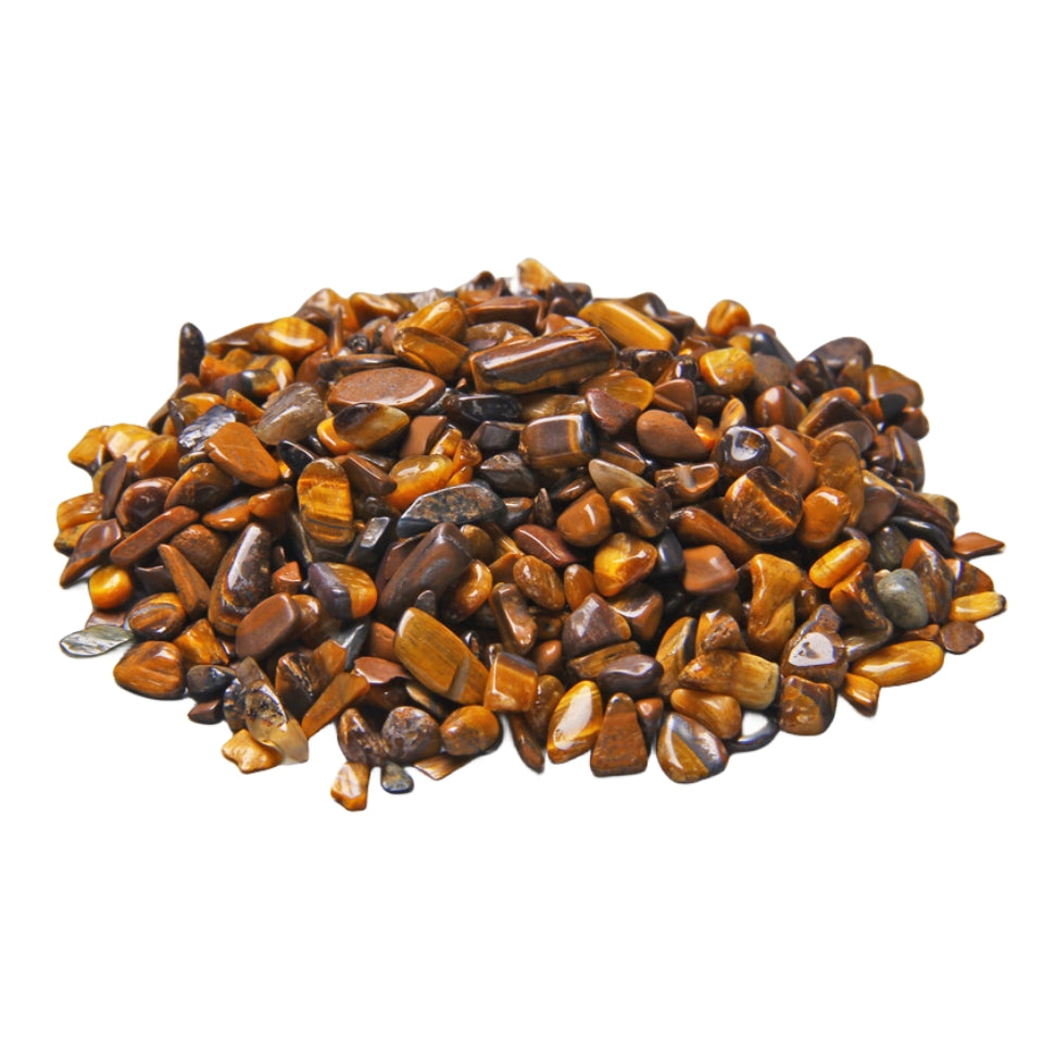 Tiger Eye Stone Chips GEMROCKY-Tumbles-