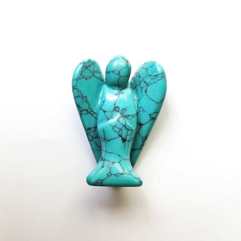 Turquoise Angel 1.5 Inch GEMROCKY-Carvings-