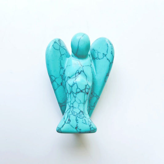 Turquoise Angel 2 Inch GEMROCKY-Carvings-