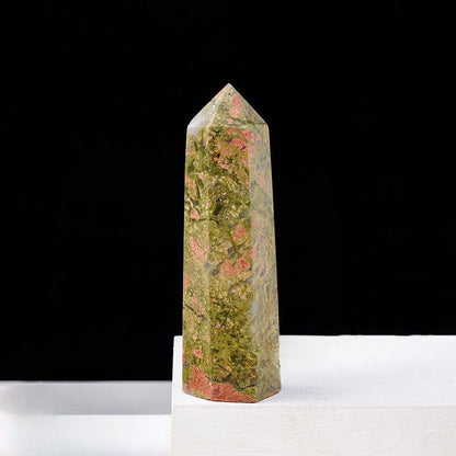 Unakite Point Wands GEMROCKY-Point Wands-