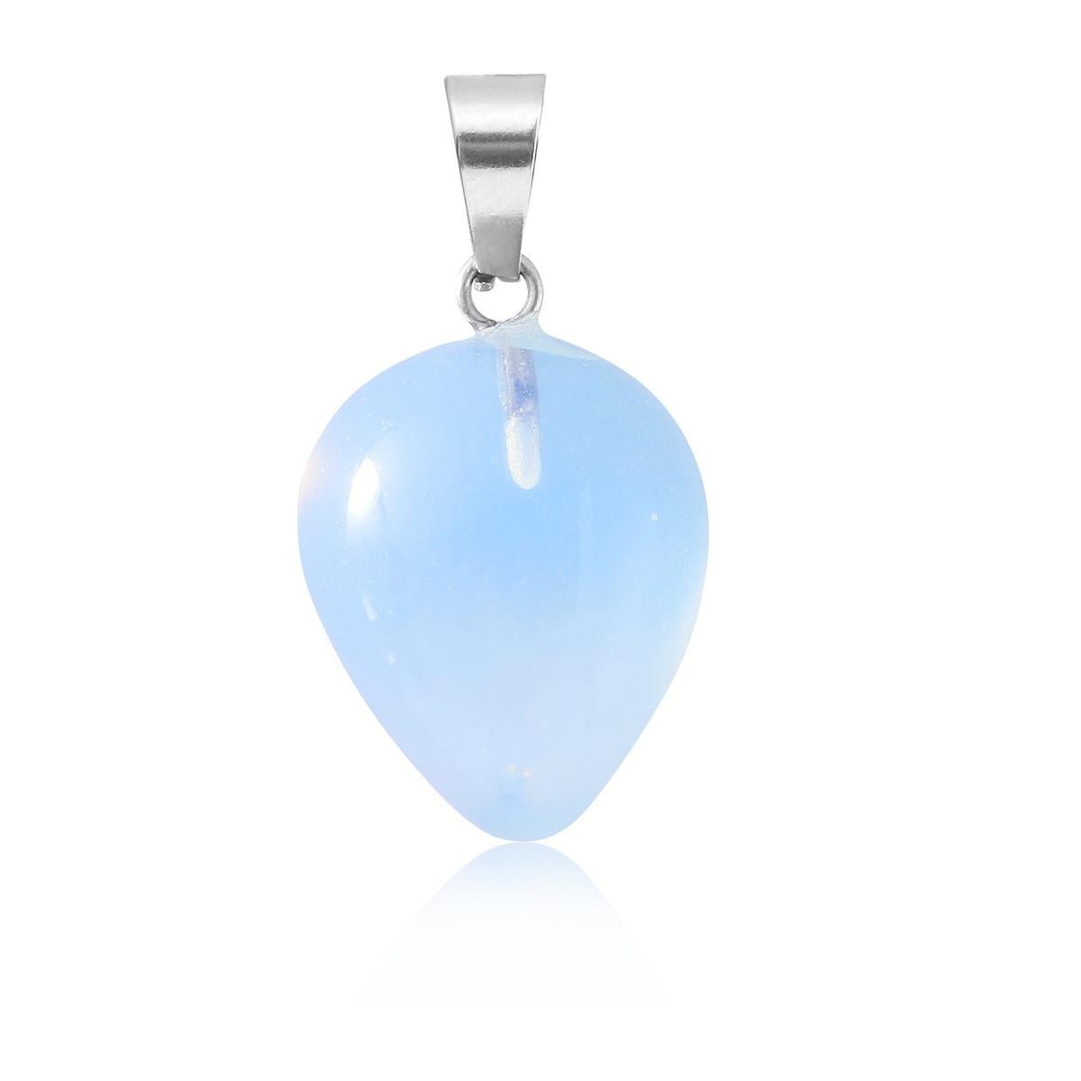 Waterdrop Semi-Precious Pendants for Necklace GEMROCKY-Jewelry-Opalite-