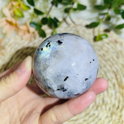 White Moonstone Spheres GEMROCKY-Spheres-